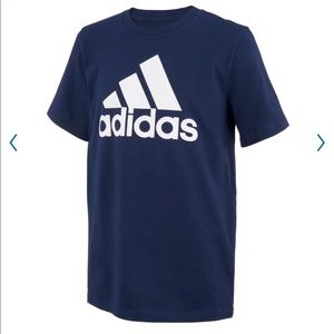 Boys adidas logo tee size 6